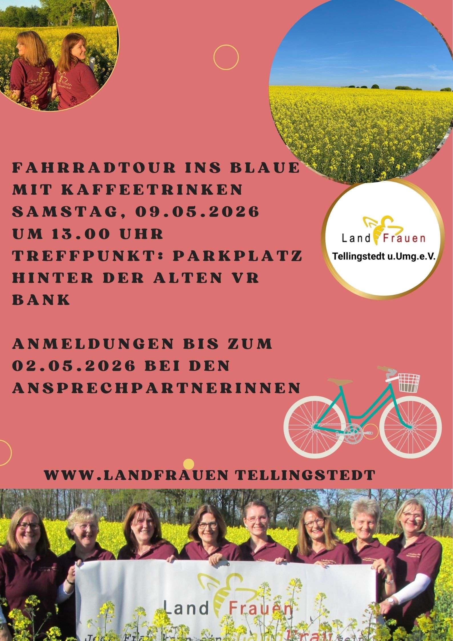Einladung zur Fahrradtour