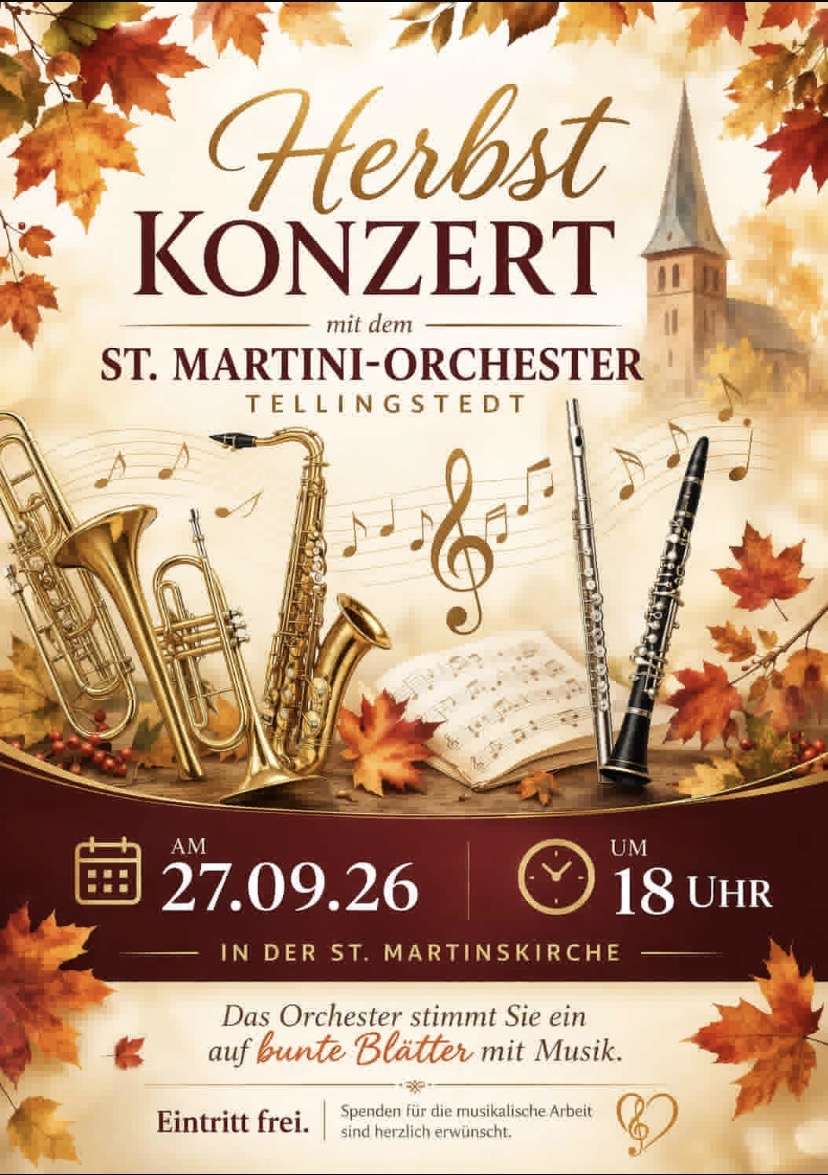 Einladung zum Herbstkonzert