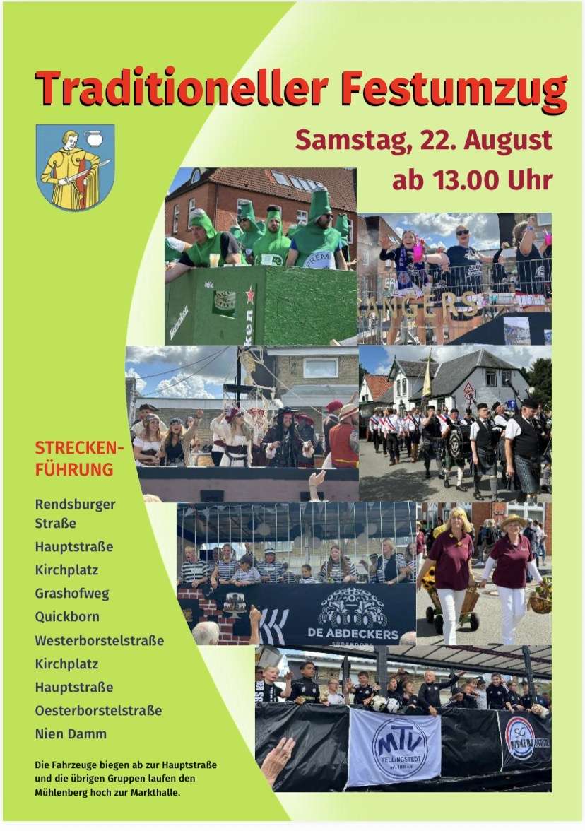 Einladung Tellingstedter Volksfest