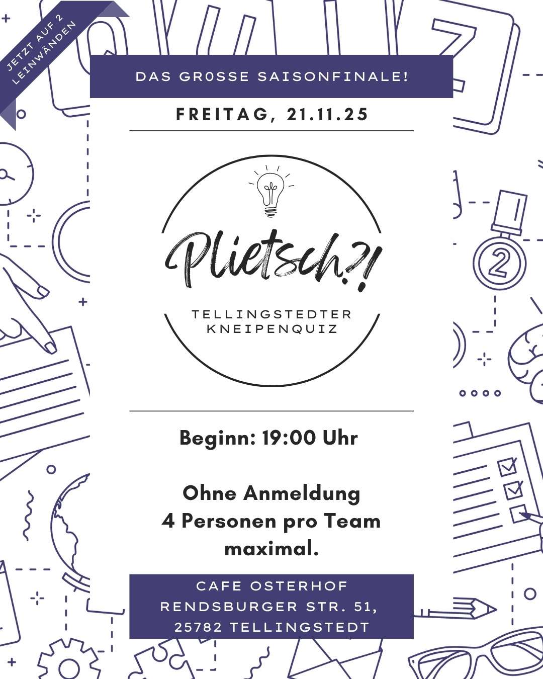 Ankündigung Kneipenquiz