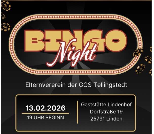 Einladung BINGO-Abend