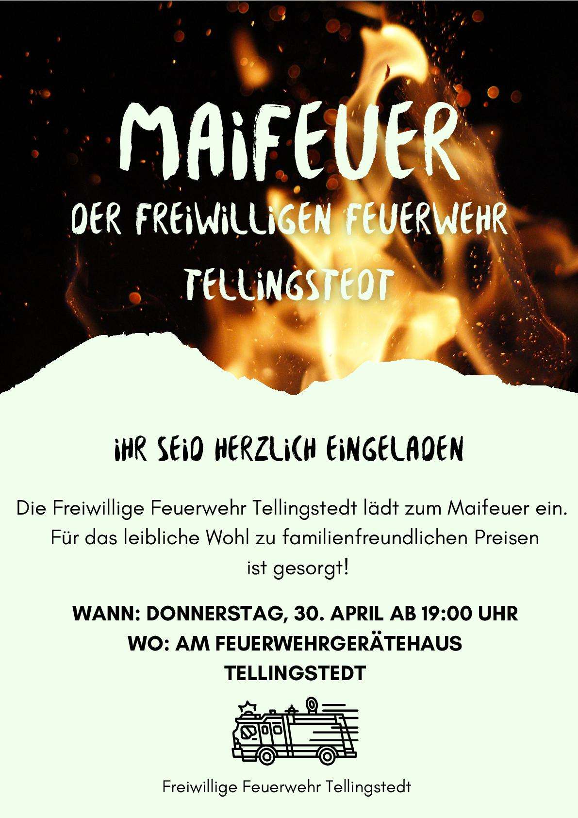 Einladung zum Maifeuer